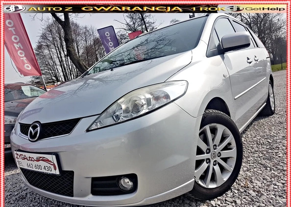 Mazda 5 cena 15900 przebieg: 169000, rok produkcji 2006 z Opalenica małe 326